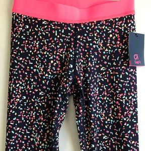 GapFit Girls Confetti Capri Sport Leggings GAP